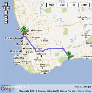 Fitzgerald National Park Map Fitzgerald National Park